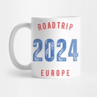 Roadtrip 2024 Europe Gift Idea Mug